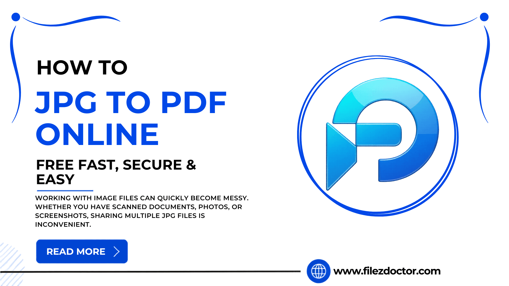 How to Convert JPG to PDF Online Free Fast, Secure & Easy