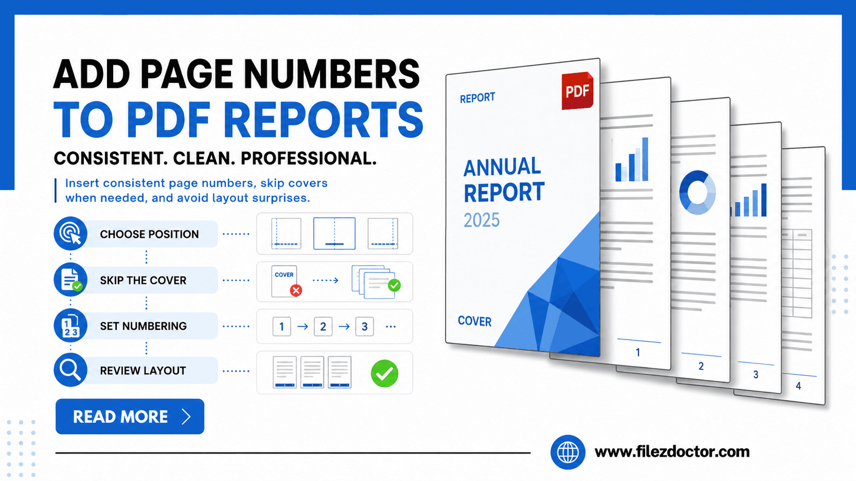 How to Add Page Numbers to PDF Reports (Without Messing Up Layout)