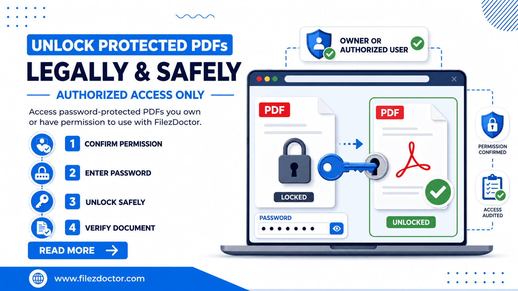 How to Unlock Password-Protected PDF Documents Legally